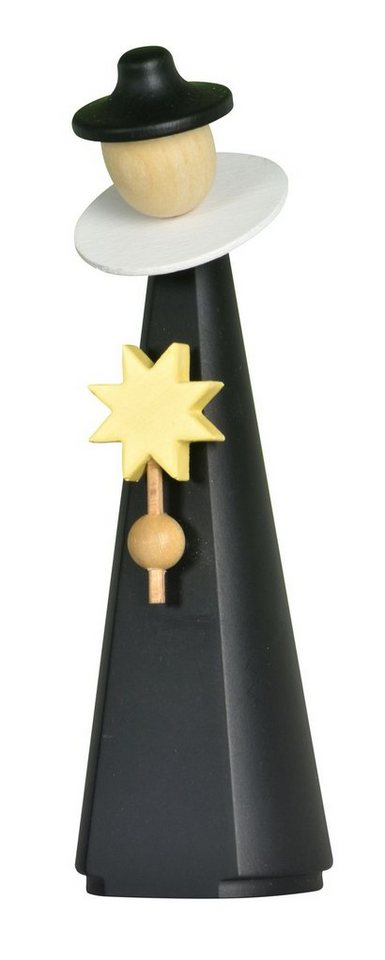 KWO Kunstgewerbe-Werkstätten Olbernhau GmbH Weihnachtsfigur Weihnachtsfigur Kurrendefigur Sternträger BxHxT 3,5x11x3,5cm von KWO Kunstgewerbe-Werkstätten Olbernhau GmbH