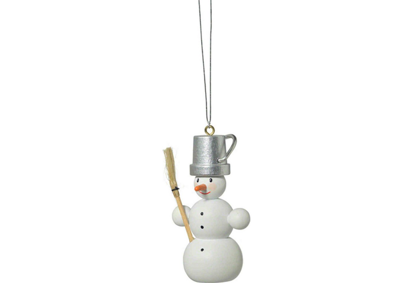 KWO Kunstgewerbe Werkstätten Dekohänger Christbaumschmuck "Schneemann" (7cm) von KWO von KWO Kunstgewerbe Werkstätten