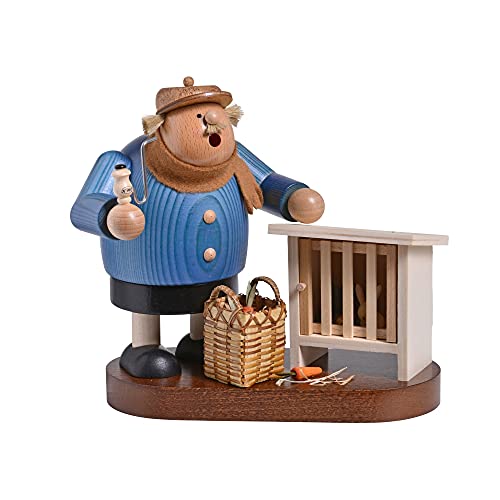 Rudolphs Schatzkiste Räuchermann Hasenzüchter mit Stall BxTxH= 18x13x20cm NEU Rauchen Rauchfigur Rauchmann Räucherfigur Räucherkerze Smoker Kerze Figur Mann Holz Seiffen Erzgebirge Holz Schnee Rudolphs Schatzkiste Räuchermann Hasenzüchter mit Stall BxTxH= 18x13x20cm NEU Rauchen Rauchfigur Rauchmann Räucherfigur Räucherkerze Smoker Kerze Figur Mann Holz Seiffen Erzgebirge Holz Schnee von Rudolphs Schatzkiste