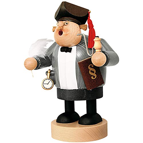 KWO Olbernhau Räuchermann Advokat, 20 cm, Mehrfarbig KWO Olbernhau Räuchermann Advokat, 20 cm, Mehrfarbig von KWO