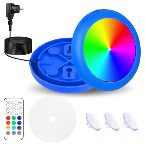 KWODE Poolbeleuchtung LED, 10W Magnetische oberirdische Schwimmbadbeleuchtung für Frame Pool Stahlwandpool, IP68 RGB Schwimmbadbeleuchtung Timing 2/4/6H, 7M Kabel KWODE Poolbeleuchtung LED, 10W Magnetische oberirdische Schwimmbadbeleuchtung für Frame Pool Stahlwandpool, IP68 RGB Schwimmbadbeleuchtung Timing 2/4/6H, 7M Kabel von KWODE