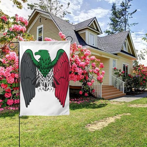 Adler Sudanesische Flagge Doppelseitig 28x40 Zoll Hof Außendekoration Adler Sudanesische Flagge Doppelseitig 28x40 Zoll Hof Außendekoration von KWQDOZF