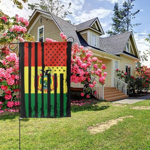 Amerika Bolivianische Flagge Doppelseitig 28x40 Zoll Hof Außendekoration Amerika Bolivianische Flagge Doppelseitig 28x40 Zoll Hof Außendekoration von KWQDOZF