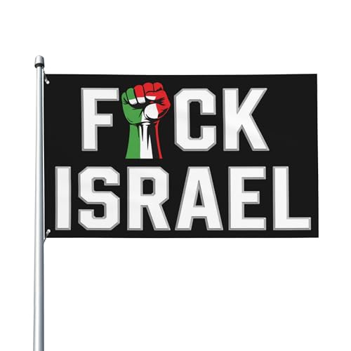Fick Israel Flagge Free Palestine We Won't Leave Save Gaza Gartenflaggen für draußen 2x3 Yard Schilder Fick Israel Flagge Free Palestine We Won't Leave Save Gaza Gartenflaggen für draußen 2x3 Yard Schilder von KWQDOZF
