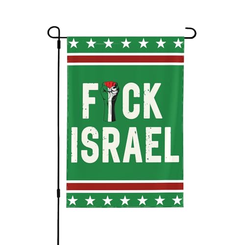Fuck Israel Flagge Free Palestine We WillLeave Save Gaza Gartenflaggen 12x18 doppelseitige Banner Hofschilder Fuck Israel Flagge Free Palestine We WillLeave Save Gaza Gartenflaggen 12x18 doppelseitige Banner Hofschilder von KWQDOZF