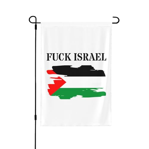Fuck Israel Free Palestine Save Gaza Flaggen 28x40 Zoll Ft Doppelseitiges Banner Yard Sign Kein Fahnenmast Fuck Israel Free Palestine Save Gaza Flaggen 28x40 Zoll Ft Doppelseitiges Banner Yard Sign Kein Fahnenmast von KWQDOZF