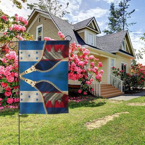 Honduraner Flagge und kambodschanische Flagge doppelseitig 28 x 40 Zoll Hof Außendekoration von KWQDOZF