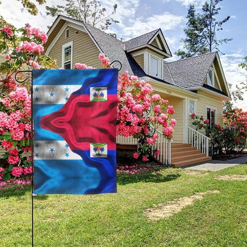 Honduraner Honduras Flagge Haitianische Flagge Doppelseitig 28x40 Zoll Hof Außendekoration Honduraner Honduras Flagge Haitianische Flagge Doppelseitig 28x40 Zoll Hof Außendekoration von KWQDOZF
