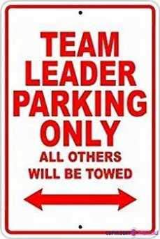 KWQDOZF Straßenschild Warnschild „Team Leader Parking Only Metallblechschild Wandkunst Dekor Sicherheitswarnschilder für den Außen- und Innenbereich Büroschild 20,3 x 30,5 cm KWQDOZF Straßenschild Warnschild „Team Leader Parking Only Metallblechschild Wandkunst Dekor Sicherheitswarnschilder für den Außen- und Innenbereich Büroschild 20,3 x 30,5 cm von KWQDOZF