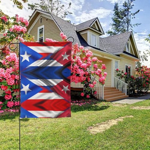Porto Rico Flagge Kubanische Flagge Doppelseitig 28x40 Zoll Hof Außendekoration von KWQDOZF
