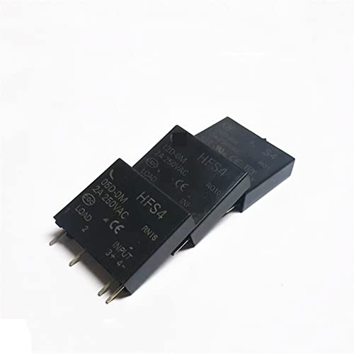 KWQNPHTRN 2 Stück Hfs4-24d-om Hfs4-12d-om Hfs4-05d-om kleines Festkörperrelais (5 V) von KWQNPHTRN