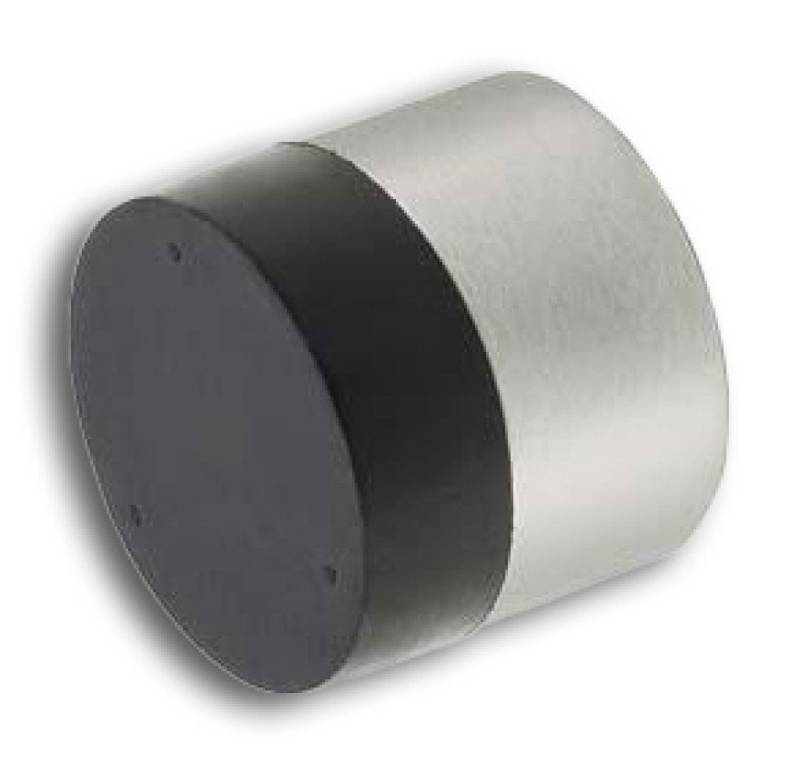 KWS Türstopper KWS Türpuffer 2008.31 25 mm Höhe silberfarbis eloxiert Wandmontage, 0 von KWS