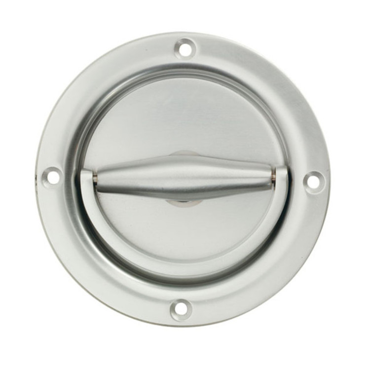 Klappringgriffmuschel D= 110mm Aluminium eloxiert von KWS