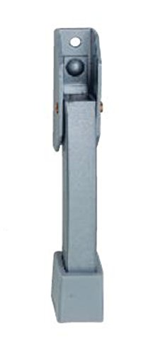 Türfeststeller KWS 1076.02 silber aus Stahl mit Klapp - Hebel zum Aufschrauben von KWS