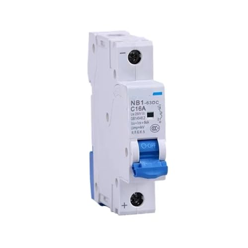 1P 2P 4P DC250V DC500V DC1000V NB1-63DC Solarenergie Photovoltaik DC Mini-Leistungsschalter MCB 16A 32A 40A 50A 63A(4P DC1000V,10A) von KWWEWEB