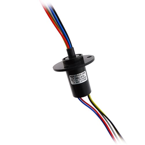 1PCS Außendurchmesser 22mm 8-Wege 5A leitfähiger Schleifringverbinder 360° hochauflösender Kollektorring for die elektrische Signalübertragung von KWWEWEB