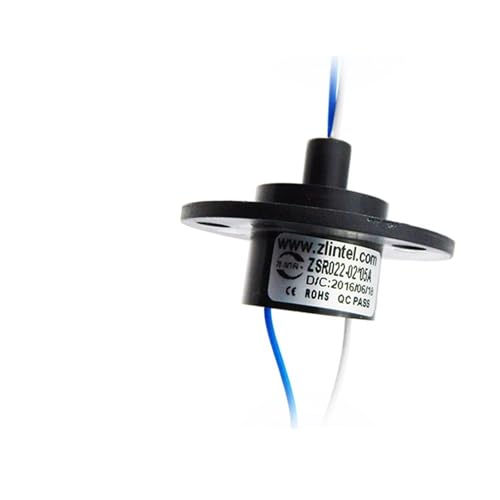 1PCS kleine kappe typ leitfähigen schleifring stecker 2 4 6 weg optional 5A strom kollektor ring bühne licht haushalts geräte von KWWEWEB