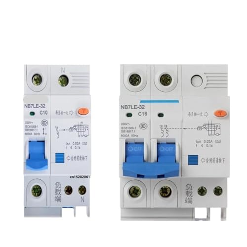 Fehlerstromschutzschalter NB7LE-32 Haushaltsklimaanlage 1P + N 2P Leckageschutz NBE7LE 16A 20A 32A 40A 63A Schalter(1P and N,20A) von KWWEWEB