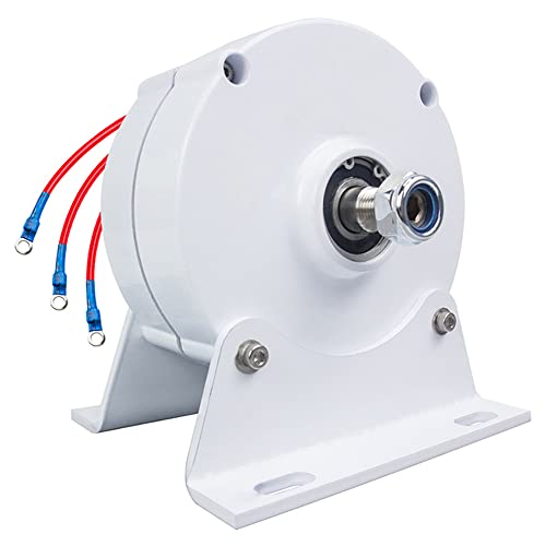 KX-ENERGIE 600W Seltenerd-NdFeB Permanentmagnet Generator,12V 24V 48V Windkraftanlage 3 Phasen Elektrischer Synchrongenerator für Haust Industriellen Einsatz von KX-ENERGIE