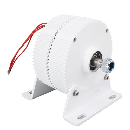 KX-ENERGIE Permanentmagnet-Generator 800 W, dreiphasige Lichtmaschine 12 V 24 V 48 V Permanentmagnet-Generator ohne Getriebe für horizontale Windturbinen von KX-ENERGIE