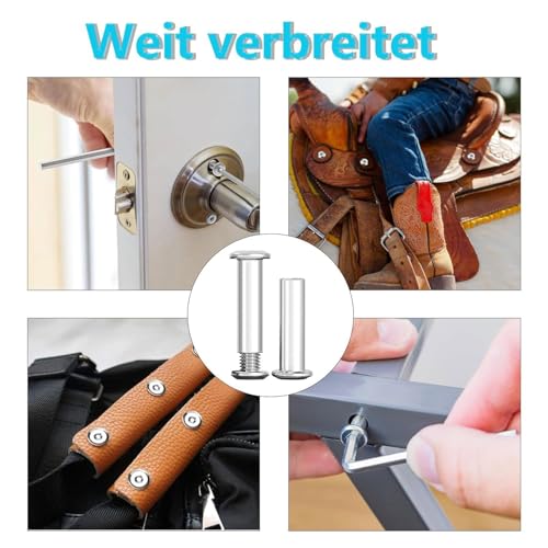 KX-ENERGIE Verbindungsschrauben mit Hülsen Möbelschrauben 40 Stück M4x5mm Hülsenschrauben mit Innensechskant,Edelstahl A2 V2A Schrankverbinder, Möbelverbinder Hülsenmutter für Möbeln,Schränken KX-ENERGIE Verbindungsschrauben mit Hülsen Möbelschrauben 40 Stück M4x5mm Hülsenschrauben mit Innensechskant,Edelstahl A2 V2A Schrankverbinder, Möbelverbinder Hülsenmutter für Möbeln,Schränken von KX-ENERGIE
