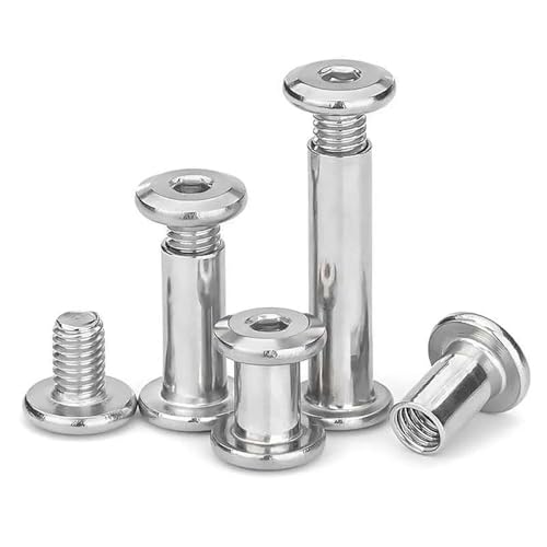 KX-ENERGIE Verbindungsschrauben mit Hülsen Möbelschrauben 40 Stück M6x80mm Hülsenschrauben mit Innensechskant,Edelstahl A2 V2A Schrankverbinder, Möbelverbinder Hülsenmutter für Möbeln,Schränken KX-ENERGIE Verbindungsschrauben mit Hülsen Möbelschrauben 40 Stück M6x80mm Hülsenschrauben mit Innensechskant,Edelstahl A2 V2A Schrankverbinder, Möbelverbinder Hülsenmutter für Möbeln,Schränken von KX-ENERGIE