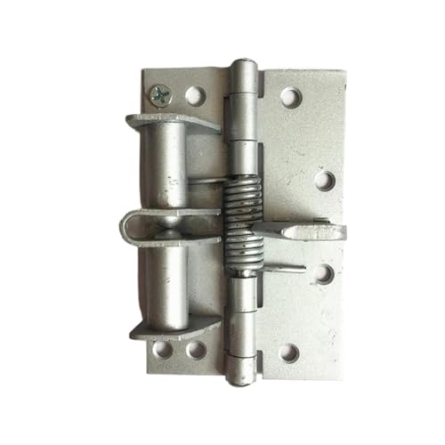 90-Grad-Positionierung Selbstausrichtendes Federsc Selbstausrichtendes Federscharnier, 90-Grad-Positionierung, automatische Schließung, 4 Zoll, mehrfarbig(Silver) von KXAOXGRC