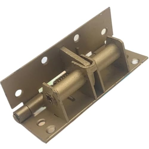 90-Grad-Positionierung Selbstausrichtendes Federsc Türscharniere mit Feder, Metall, mehrfarbig(Gold) von KXAOXGRC