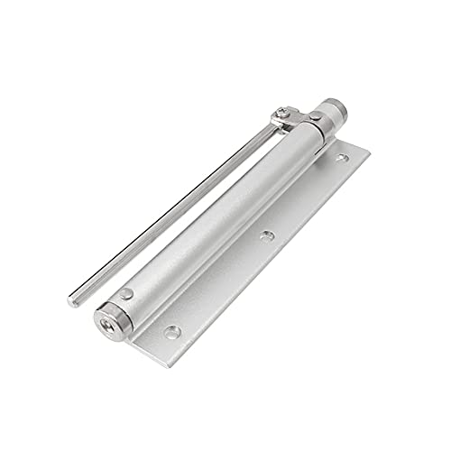 Automatischer Aluminium-Türschließer, Türschließer, Lärm reduzieren, Kollisionen reduzieren. Maximal belastbare Türschließer mit 35 kg Tragkraft.(Silver) von KXAOXGRC