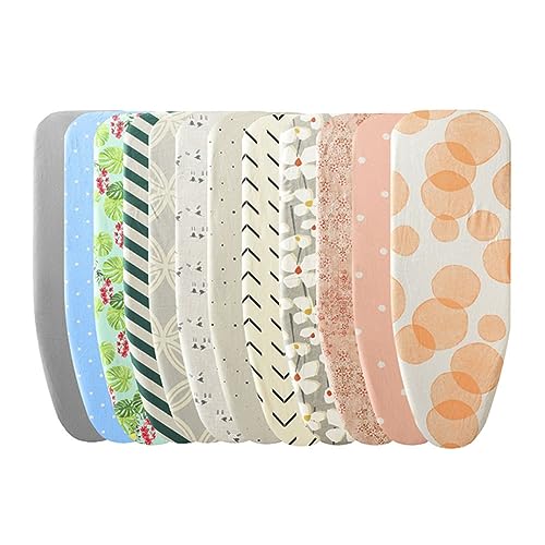 Bügelbrettbezug, Bügelbrettbezug und -unterlage 91 x 33 cm (36 13 Zoll) Mehrfarbig(B Cotton) von KXAOXGRC