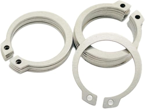 C-Clips-Sicherungsringe, Externe Sicherungsringe Sprengringe C-Clip 304 Edelstahl 50 Stück Mehrere Größen(22mm) von KXAOXGRC