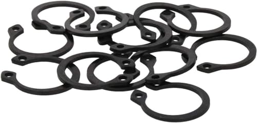 C-Clips-Sicherungsringe, Externe Sicherungsringe Sprengringe C-Clips 65Mn Stahl 50 Stück 26-30mm(27mm) von KXAOXGRC