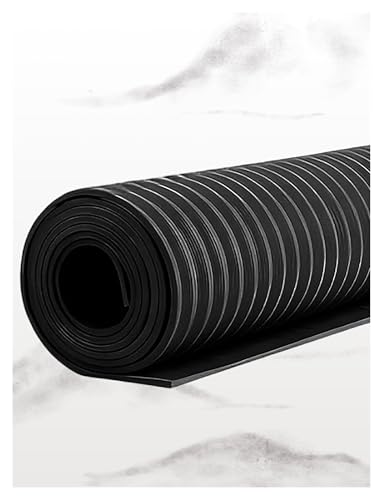 Dielektrische Gummimatte, Elektrische Matte, 3 mm, 6 kV, mehrfarbig, mehrere Größen(Black,100x100cm/39x39in) von KXAOXGRC