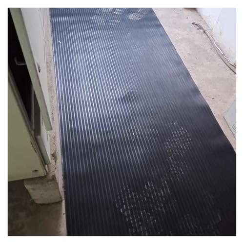 Dielektrische Gummimatte, Hochspannungs-Isoliergummimatte Multicolor mehrfache Größen for elektrische Sicherheit(Black Lxt,16'x1/10"(4.9mx3mm)) von KXAOXGRC