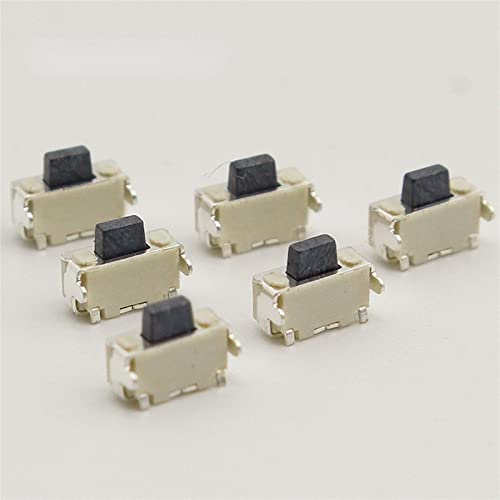 Drucktastenschalter für Maschinen, Power Control Switch Button Pack von 10 2x4x3,5 mm Micro SMD Tact Seite Telefon Button Switch von KXAOXGRC