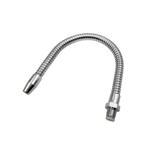 Flexibles Wasser-Öl-Kühlungsrohr aus Metall, CNC-Kühlrohr, Kühlmittelschlauch, Schmierölsprüher, Metallnebel-Kühlmittelschmiersystem(1/2 700mm External Thread) von KXAOXGRC