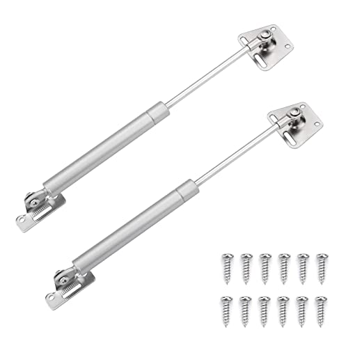 Gasdruckfeder, 2er Pack Gasfeder Strut Soft Close Lift Unterstützung for Schranktür Möbel Deckel(Rubber Core,120N) von KXAOXGRC