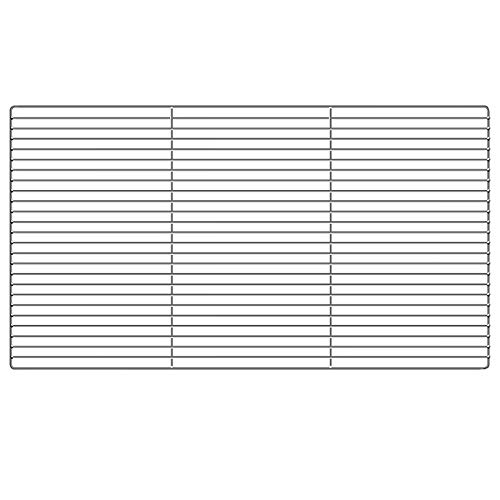 KXAOXGRC Edelstahl Mesh BBQ Grillrost Gitterrost Drahtgeste 1pc Quadratischen Gitter Kochen Platz Grill Edelstahl Mesh Bar Backen Kühlung Rahmen Feuer Flache(60x20cm) von KXAOXGRC