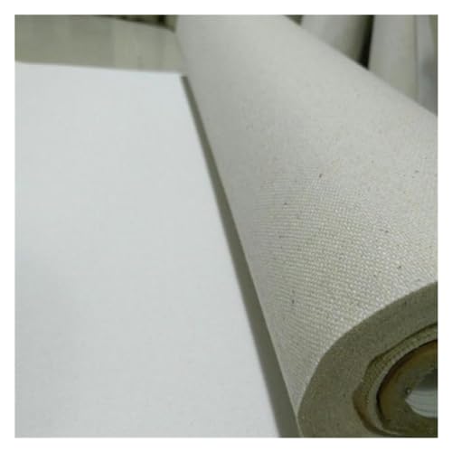 KXAOXGRC Leere Leinwandrolle, Leere Leinwand-Rolle, 400 g/m², Leinenmischung for Handmalerei, mehrere Größen(30cm x 1m) von KXAOXGRC