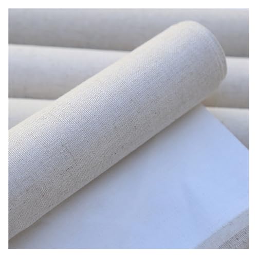 KXAOXGRC Leere Leinwandrolle, Leere Leinwandrolle, 5 m, Leinenmischung, grundiert for Acryl-/Ölgemälde, mehrere Breiten(5m Long Width 58cm) von KXAOXGRC