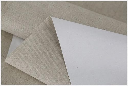 KXAOXGRC Leere Leinwandrolle, Leere Leinwandrolle, Leinenmischung, grundiert, 5 m, mehrere Größen(Width 88cm 5m) von KXAOXGRC