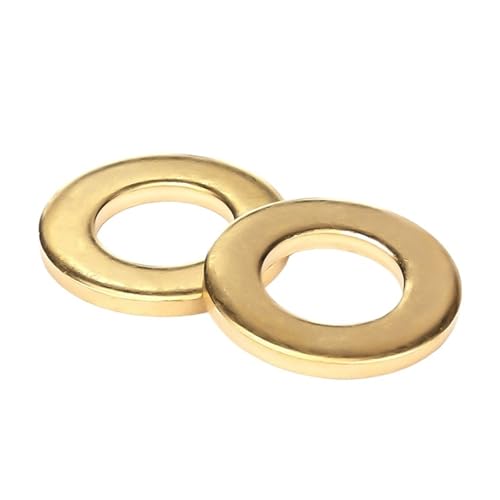 Messing Dichtungsringe Unterlegscheiben, Messing-Unterlegscheiben M2-M22 Dicke 0,4-3mm(M14x28x2mm-5PCS) von KXAOXGRC