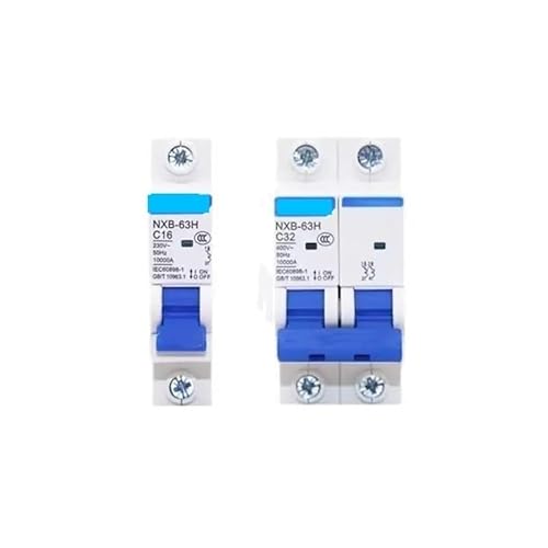 Miniatur-Leitungsschutzschalter, 10KA C Mini-Leistungsschalter MCB Luftschalter DZ47 1P-4P 220/380V(32a,4P) von KXAOXGRC