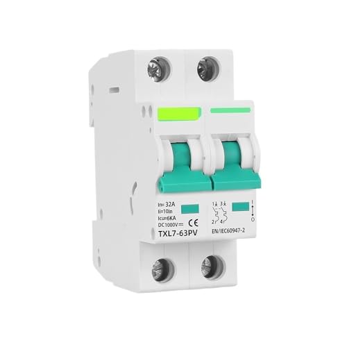 Miniatur-Leitungsschutzschalter, 2P DC 1000V L7 MCB Solar-Mini-Leistungsschalter 10A-63A(25A) von KXAOXGRC