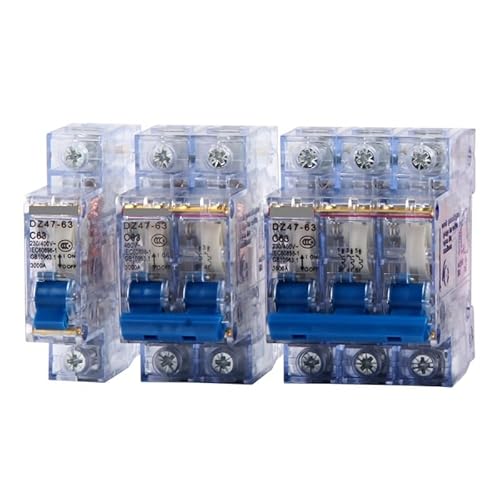 Miniatur-Leitungsschutzschalter, Mini-Leistungsschalter 25A 32A 40A 50A 63A C45 MCB 1P 2P 3P 4P Haushalt(50a,1) von KXAOXGRC