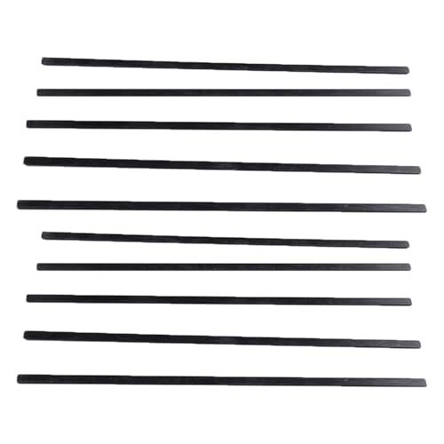 Pultrudierte flache Kohlefaserstäbe, Carbonfaserstreifen, Flachstäbe, Flugzeug-DIY-Zubehör(0.5x3x200mm) von KXAOXGRC