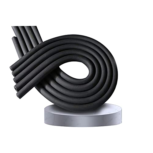 Rohrisolierungsschaumschlauch, Rohrisolierungsschaumschlauch, schwarz, mehrere Größen(1.3cmx0.9cmx1.7m) von KXAOXGRC
