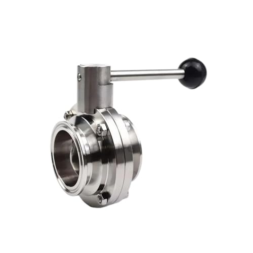 Tri Clamp Absperrklappe Tri-Clamp-Absperrklappe SS304, mehrere Größen(51mm Ferrule 64) von KXAOXGRC