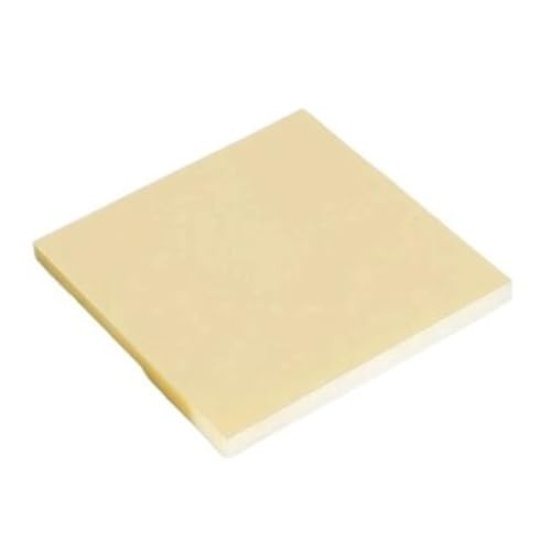 Wimpel Banner, Cremefarbene ABS-Platte 1–20 mm x 200 mm x 200 mm, 1 Stück(12x200x200mm) von KXAOXGRC