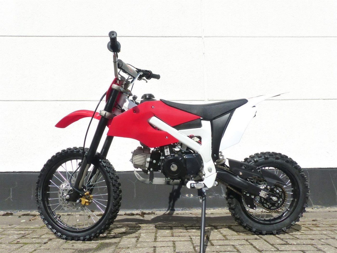 KXD Dirt-Bike 125ccm Dirtbike Pitbike KXD 612A 4 Gang 17/14 Enduro Cross Motorrad von KXD